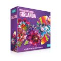 DIY Svíticí květinová girlanda