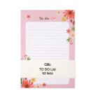 Růžový TO DO list
