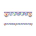 Banner Happy Birthday Prasátko Peppa s rodinou