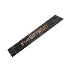 Šerpa It's my birthday černá