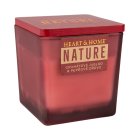 Velká svíčka Nature 210 g -  Granátové jablko a pepřové dřevo