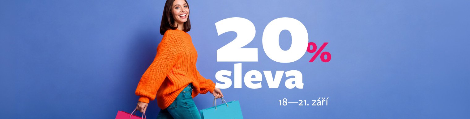 Tvrdý návrat do režimu? Zpříjemněte si ho slevou. Právě teď až 20% dolů