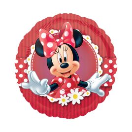 Balónek fóliový Minnie Mouse červený