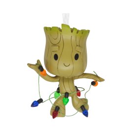 Vánoční ozdoba - Groot se světýlky