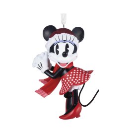 Vánoční ozdoba - Vánoční Minnie Mouse