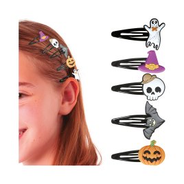 Sponky do vlasů Halloween 5 ks
