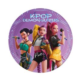 Talíře K-Pop Demon Hunters 8 ks