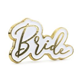 Odznak pro nevěstu Bride – kovový