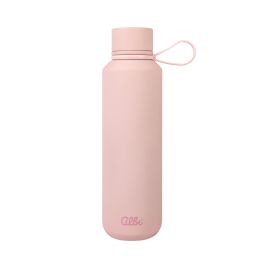 Růžová termoláhev 600 ml