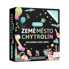 Země město chytrolín: Junior - Karetní hra