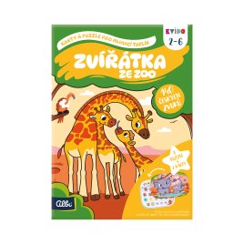 Zvířátka ze zoo: Karty a puzzle pro Mluvicí tablík 2 - Kvído
