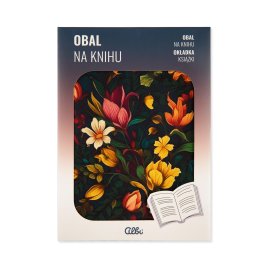 Obal na knihu - Květiny