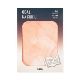 Obal na knihu - Růžový mramor