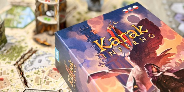 Přichází peklo – rozšíření Karak 2: Inferno přináší do oblíbené rodinné hry dlouho očekávanou kooperaci, sólo režim i další novinky!