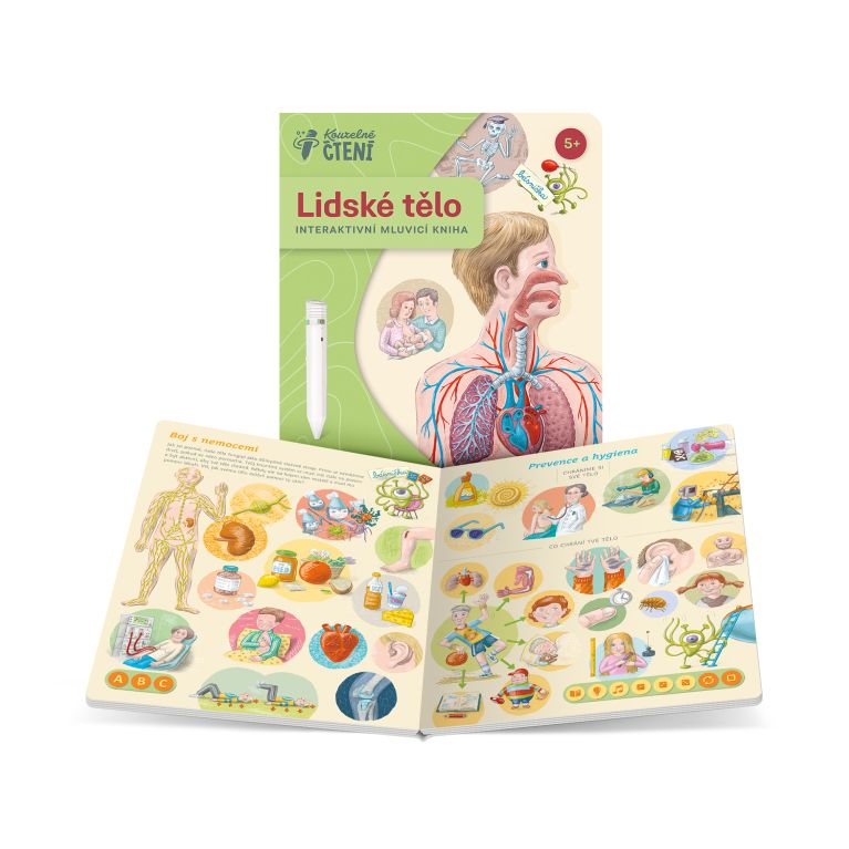                             Kniha Lidské tělo                        