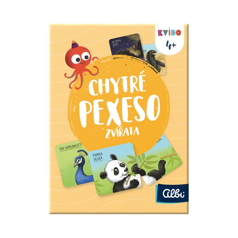                             Chytrá pexesa - Kvído                        