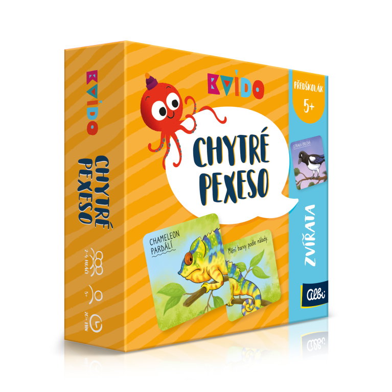 Chytrá pexesa - Kvído                    