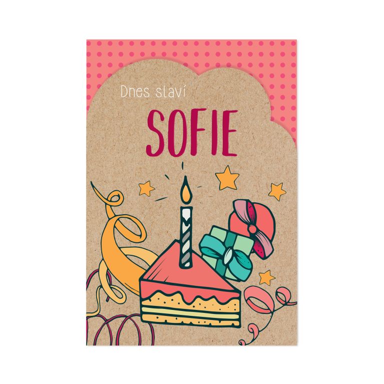 Přání k svátku - Sofie                    