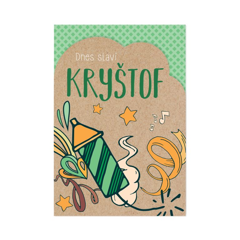 Přání k svátku - Kryštof                    