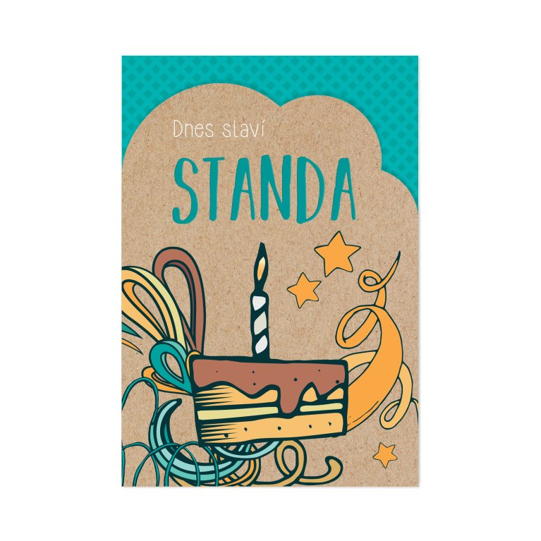 Přání k svátku - Standa                    