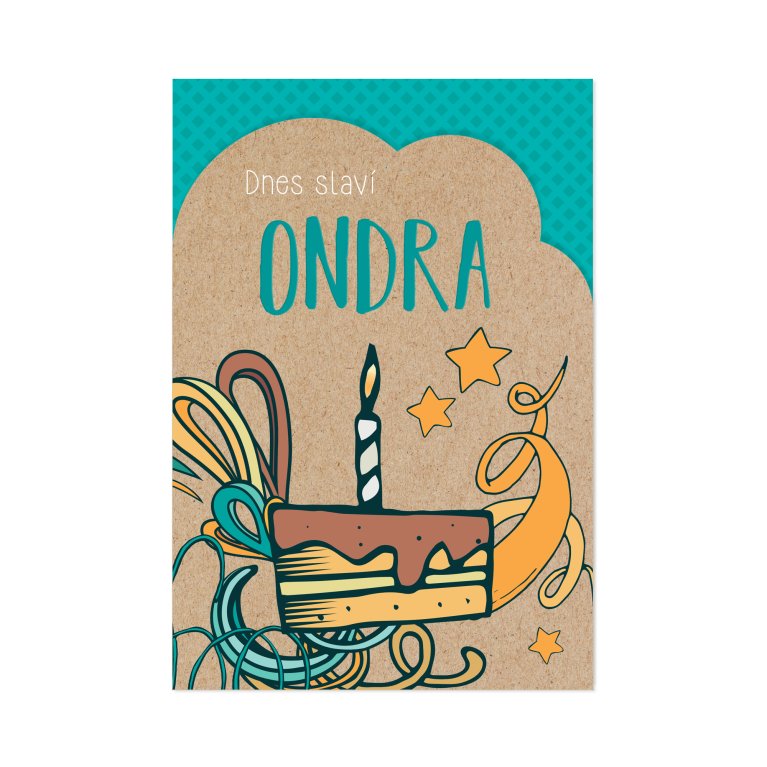 Přání k svátku - Ondra                    