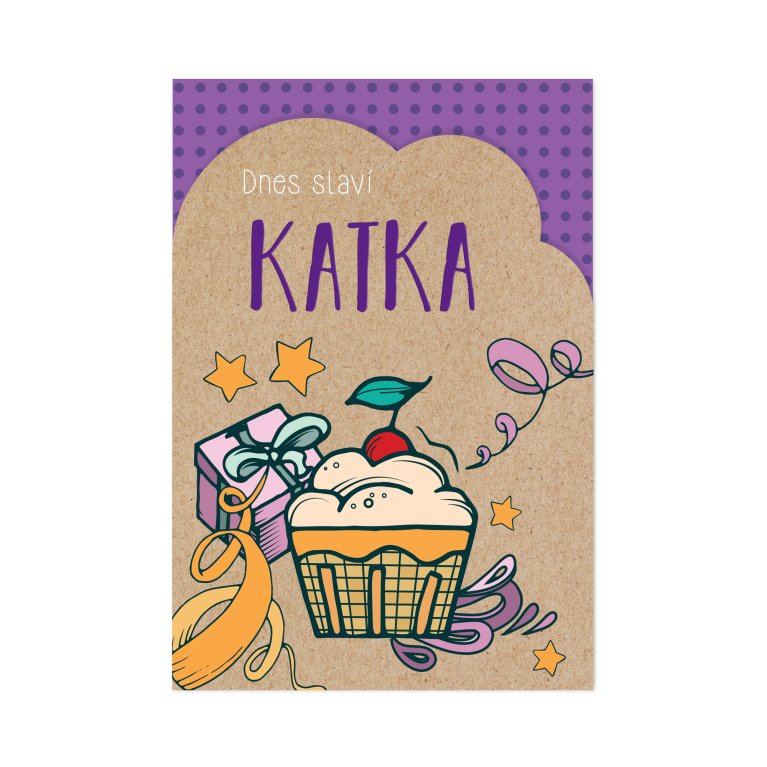 Přání k svátku - Katka                    