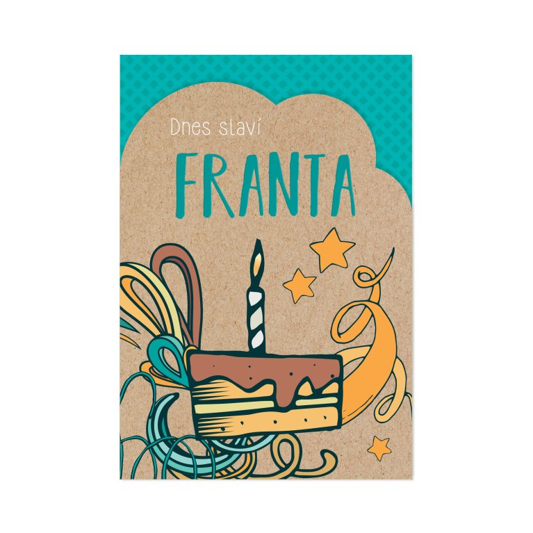 Přání k svátku - Franta                    