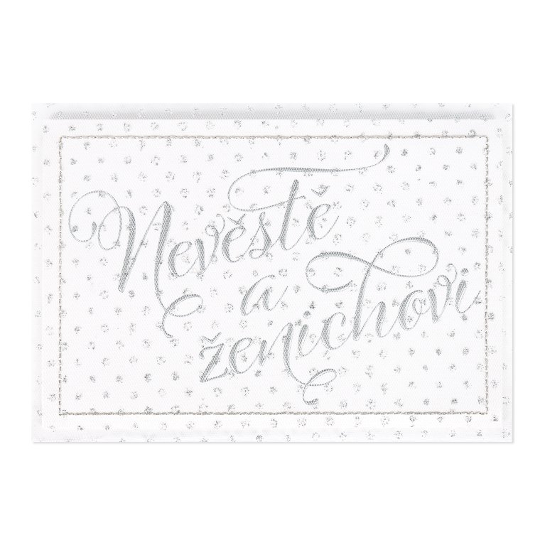 Luxusní svatební přání - Nevěstě a ženichovi                    
