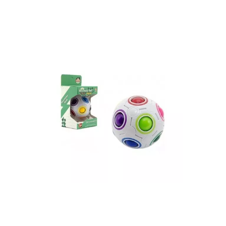 Hlavolam míček plast 7cm v krabičce                    