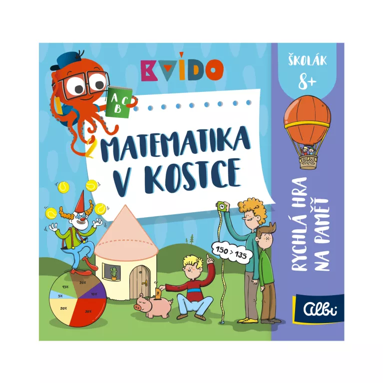                             V kostce - Kvído školák                        