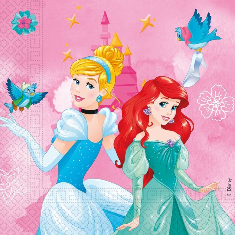 Ubrousky Disney princezny 20 ks                    
