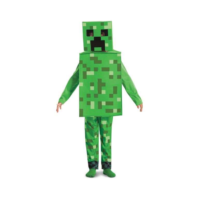 Kostým dětský Minecraft Creeper 7-8 let                    