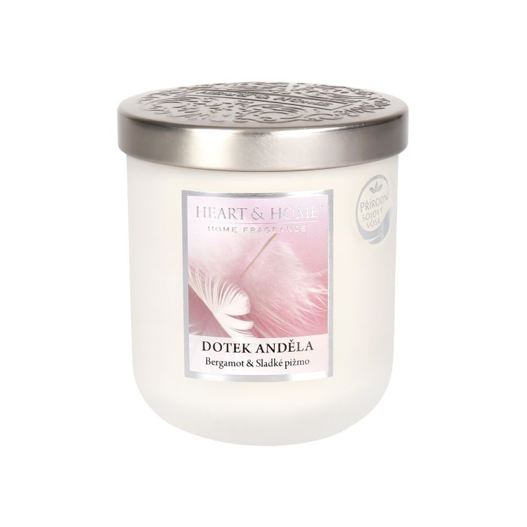 Luxusní střední svíčky Heart and Home 110 g                    