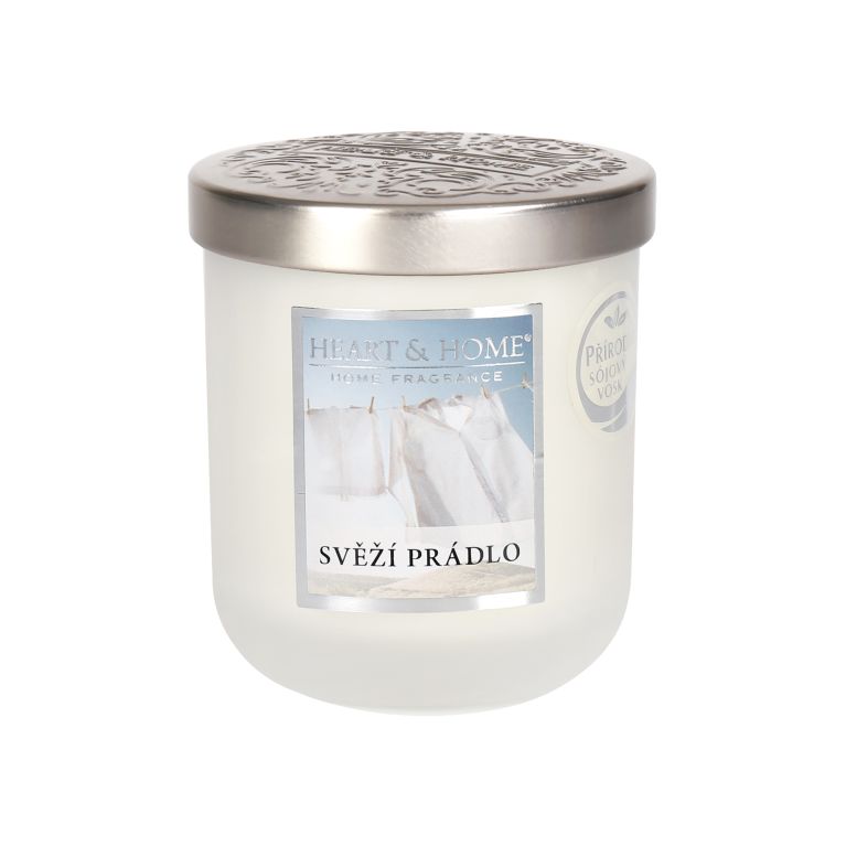 Luxusní střední svíčky Heart and Home 110 g                    