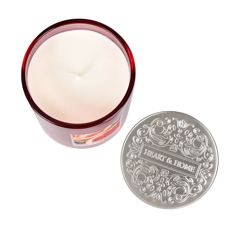                             Luxusní velké svíčky Heart and Home 320 g                        