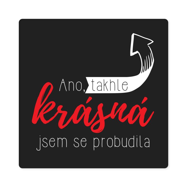                             Dámské tričko - Krásná                        