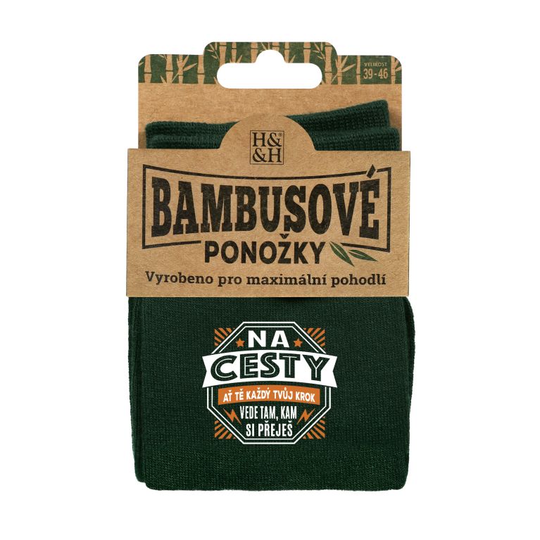Bambusové ponožky se jmény                    