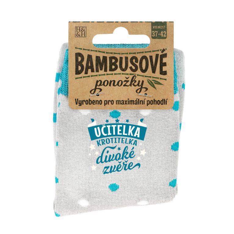 Bambusové ponožky se jmény                    