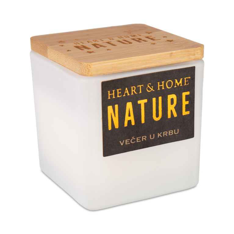 Malé svíčky - Heart and Home Nature 80 g                    