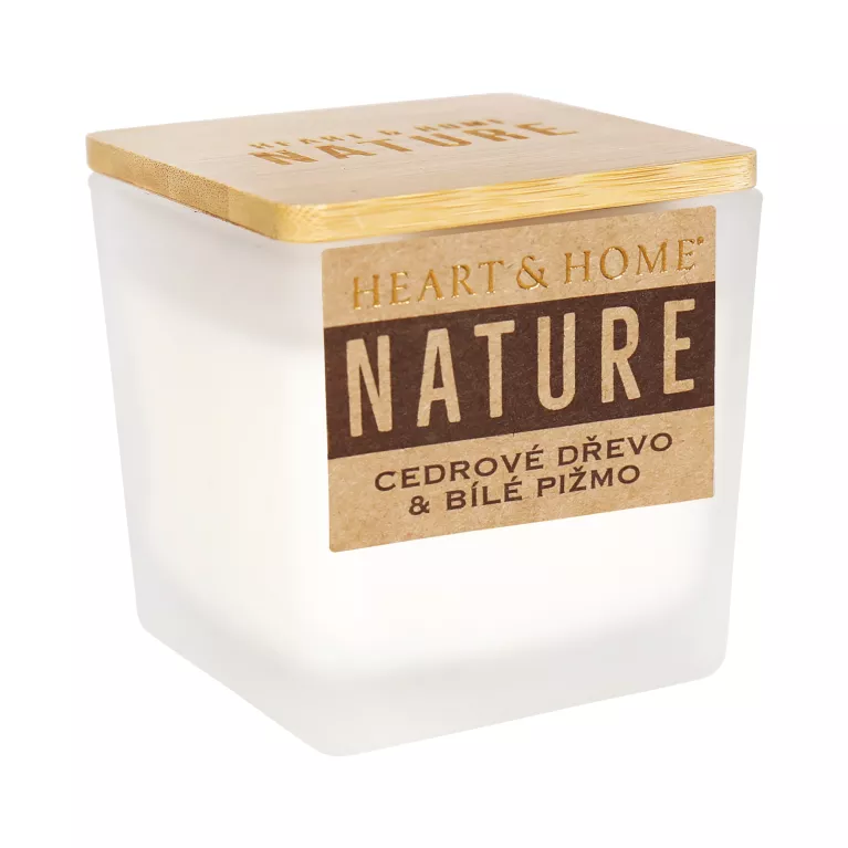 Malé svíčky - Heart and Home Nature 80 g                    