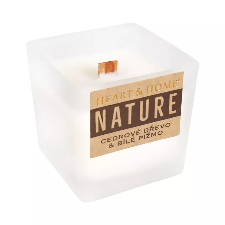                             Malé svíčky - Heart and Home Nature 80 g                        