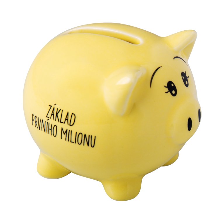 Minipokladničky - Barevná prasátka                    