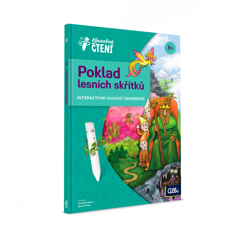 Poklad lesních skřítků - Gamebook                    