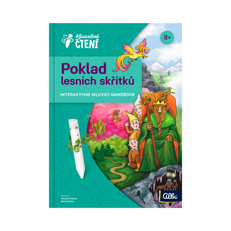                             Poklad lesních skřítků - Gamebook                        