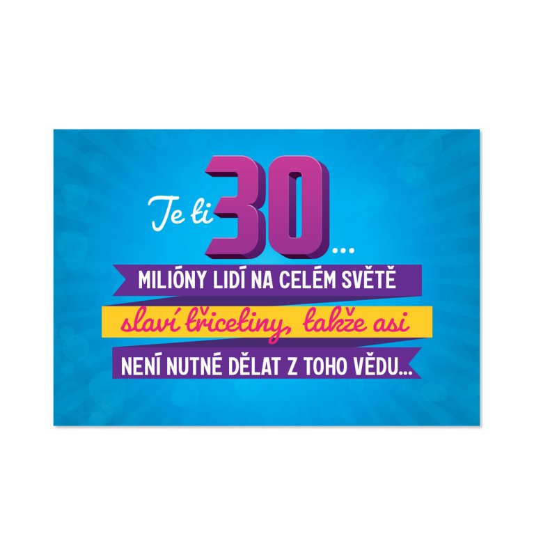 Přání s efekty - 30                    