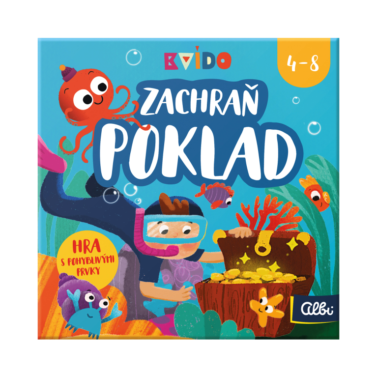                             Zachraň poklad - Kvído                        