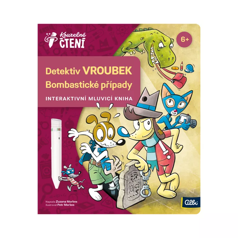                             Kniha Detektiv Vroubek - Bombastické případy                        