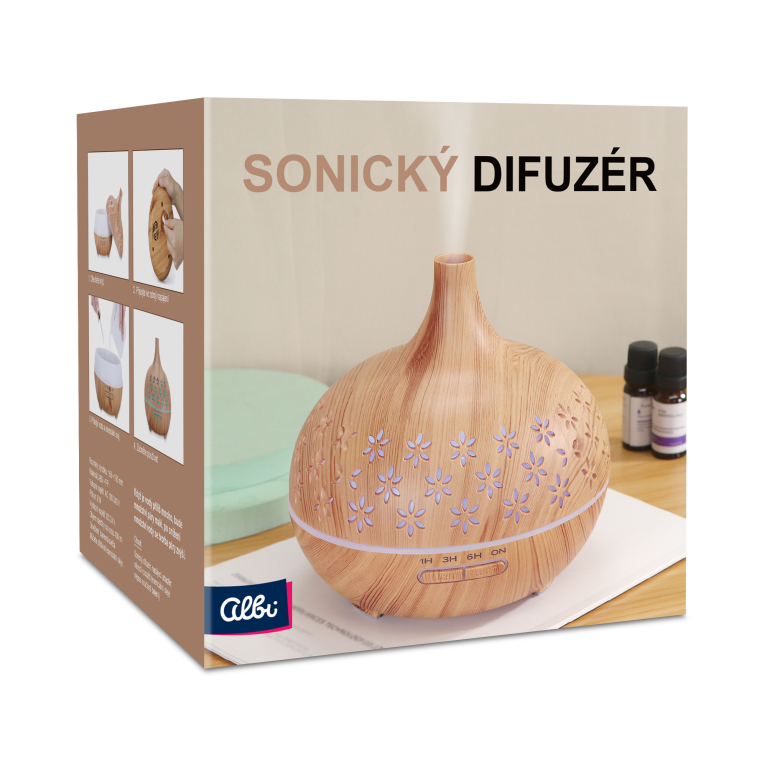 Sonický difuzér Deluxe - Kytičky                    