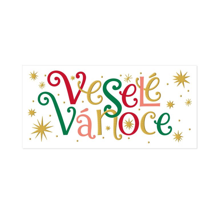Vánoční kapsa na peníze - Veselé Vánoce                    