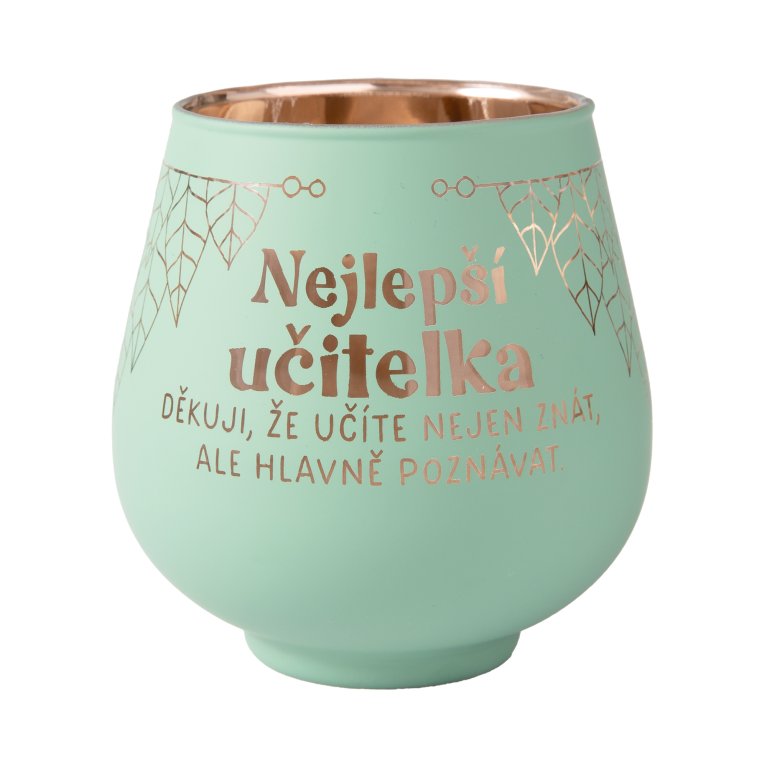 Zrcadlové svícny s věnováním                    